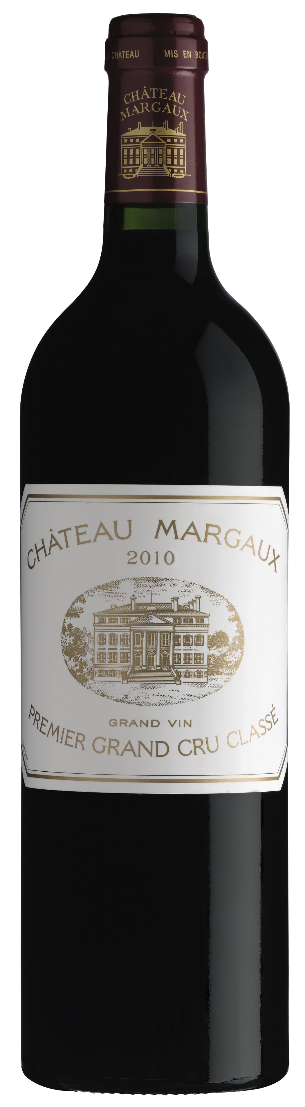 Chateau Margaux 2010 Front Bottle Shot