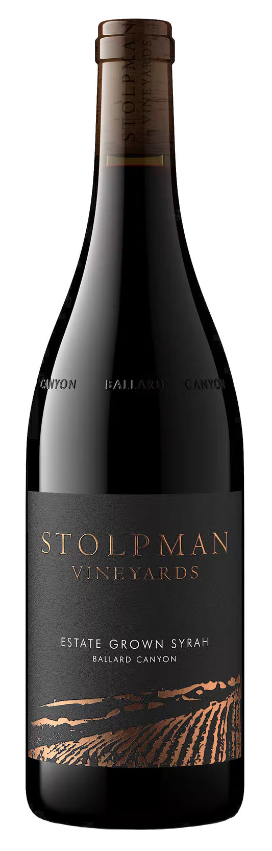 Stolpman Vineyards Estate Grown Syrah 2023  Front Bottle Shot