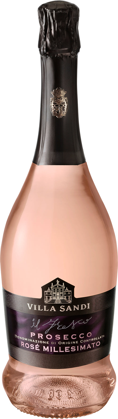Villa Sandi Il Fresco Prosecco Rose Millesimato 2023 Front Bottle Shot