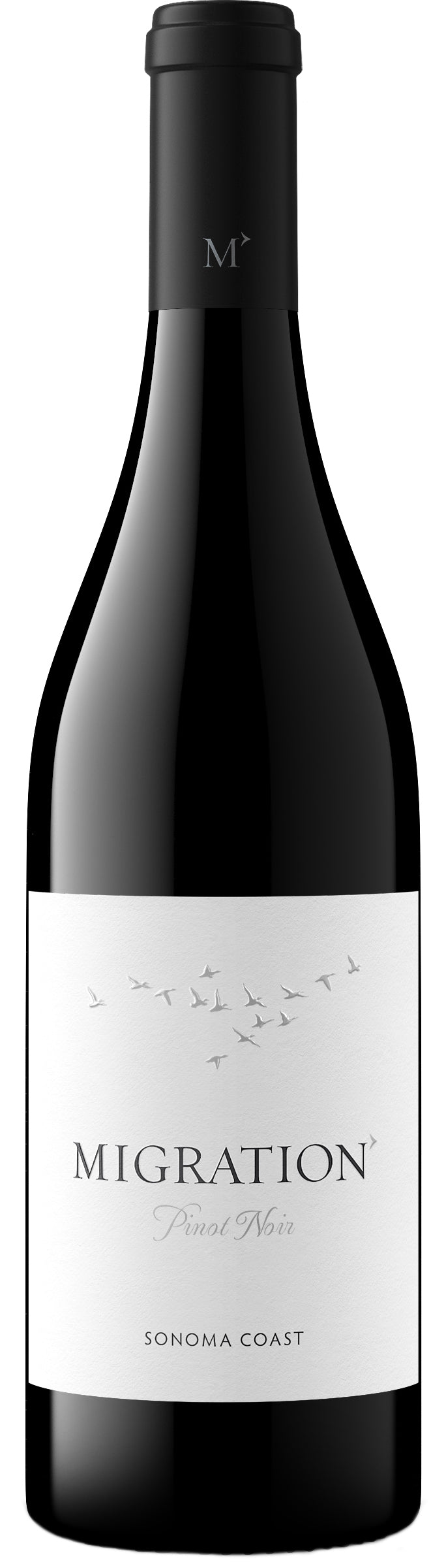 Migration Sonoma Coast Pinot Noir 2022 Front Bottle Shot