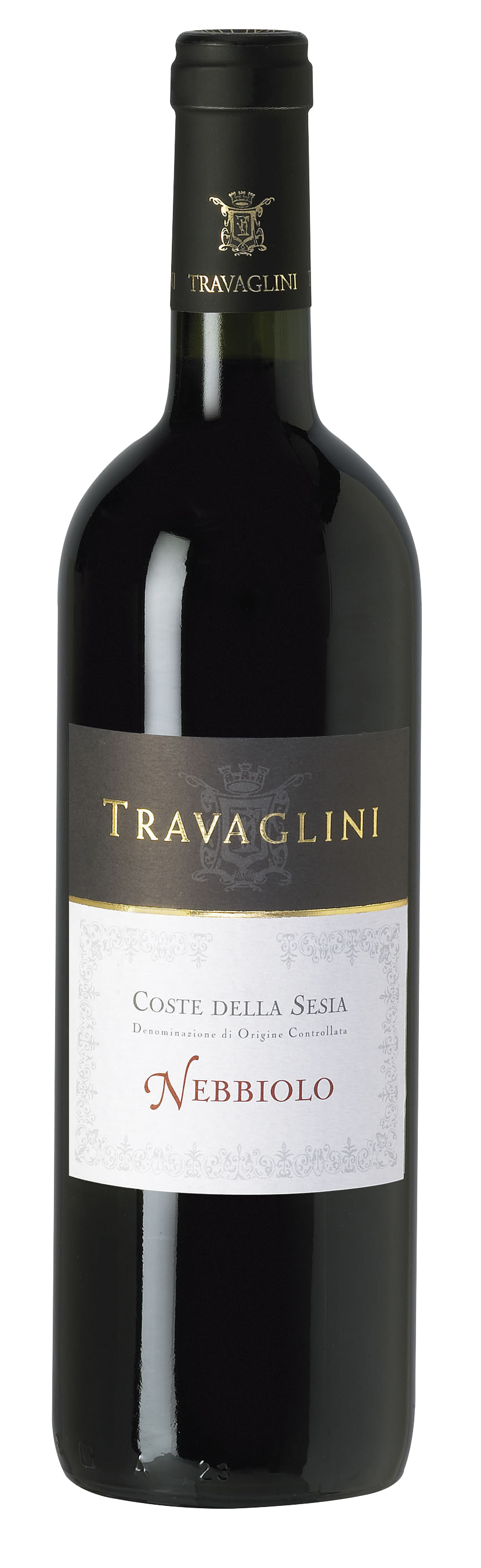 Travaglini Coste della Sesia Nebbiolo 2022 Front Bottle Shot