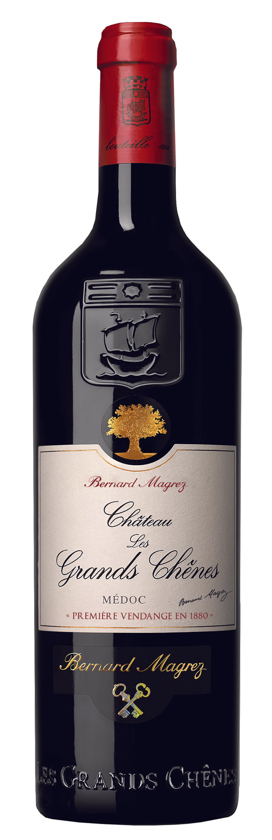 Chateau Les Grands Chenes  2020  Front Bottle Shot