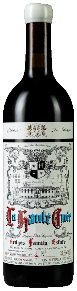 Hedges Family Estate La Haute Cuvee Cabernet Sauvignon 2018 Front Bottle Shot