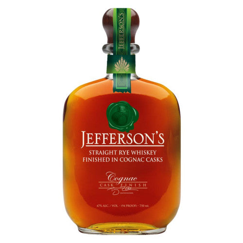Jefferson's Cognac Cask Finish Rye Whiskey
