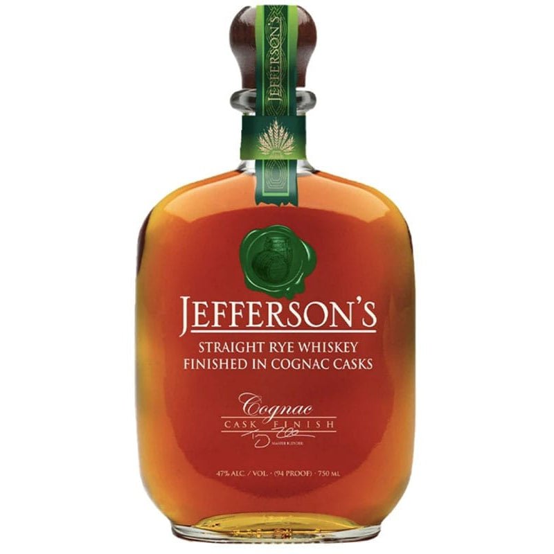 Jefferson's Cognac Cask Finish Straight Rye Whiskey 750ml