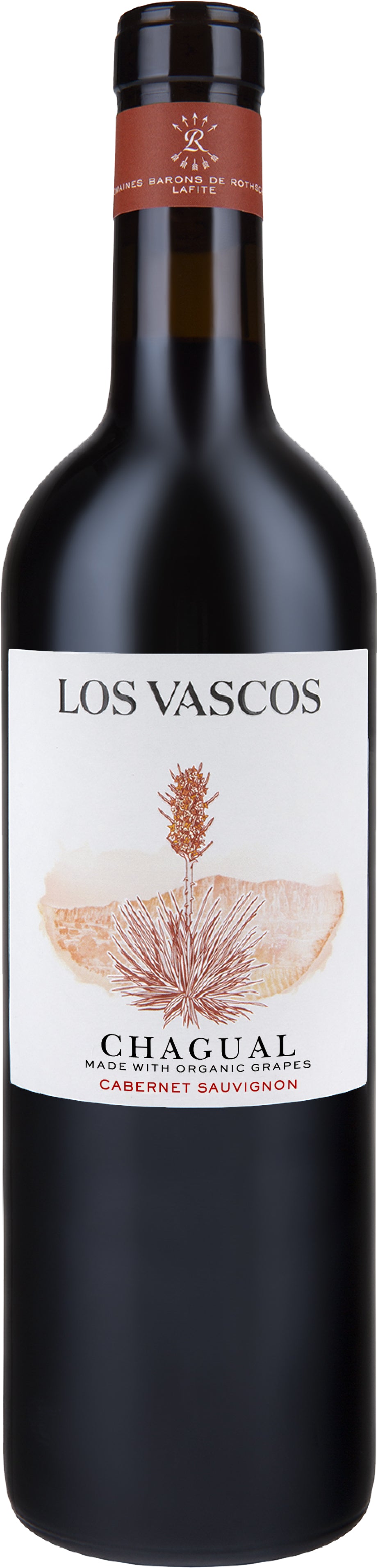 Los Vascos Chagual Organic Cabernet Sauvignon 2021 Front Bottle Shot