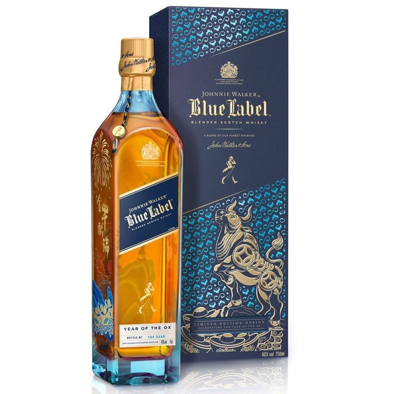 Johnnie Walker Blue Label Year Of The OX Limited Edition Scotch Whiskey
