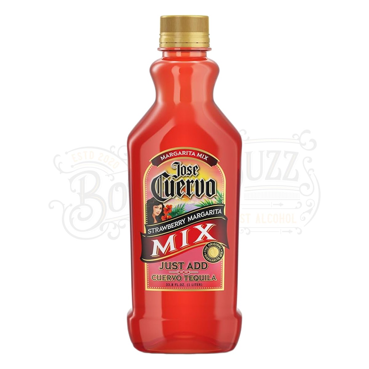 Jose Cuervo Margarita Mix Strawberry 1.75L