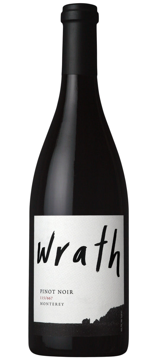 Wrath 115/667 Pinot Noir 2021  Front Bottle Shot