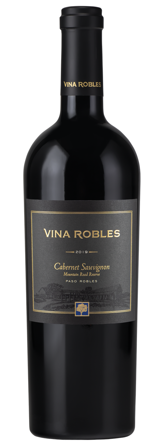 Vina Robles Mountain Road Reserve Cabernet Sauvignon 2019  Front Bottle Shot