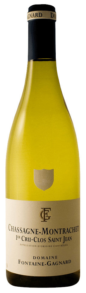 Domaine Fontaine-Gagnard Chassagne-Montrachet Clos Saint Jean Premier Cru 2023 Front Bottle Shot