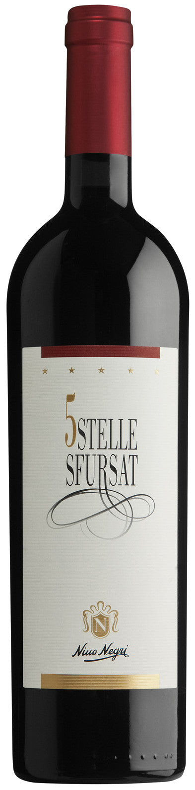 Nino Negri 5 Stelle Sfursat Valtellina 2021 Front Bottle Shot