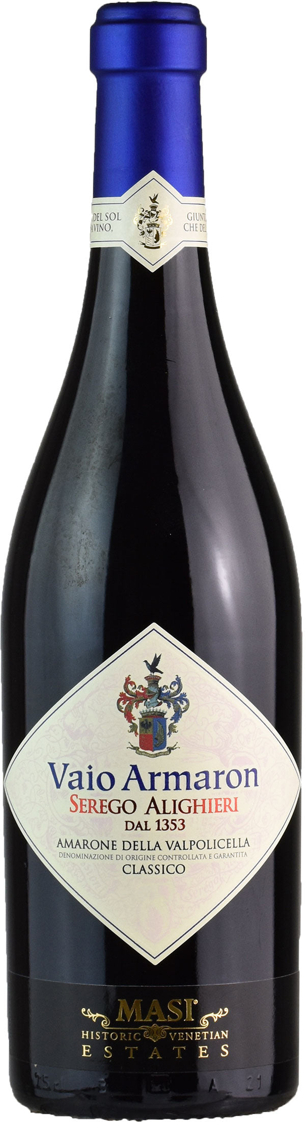 Serego Alighieri Vaio Armaron Amarone della Valpolicella Classico 2016 Front Bottle Shot