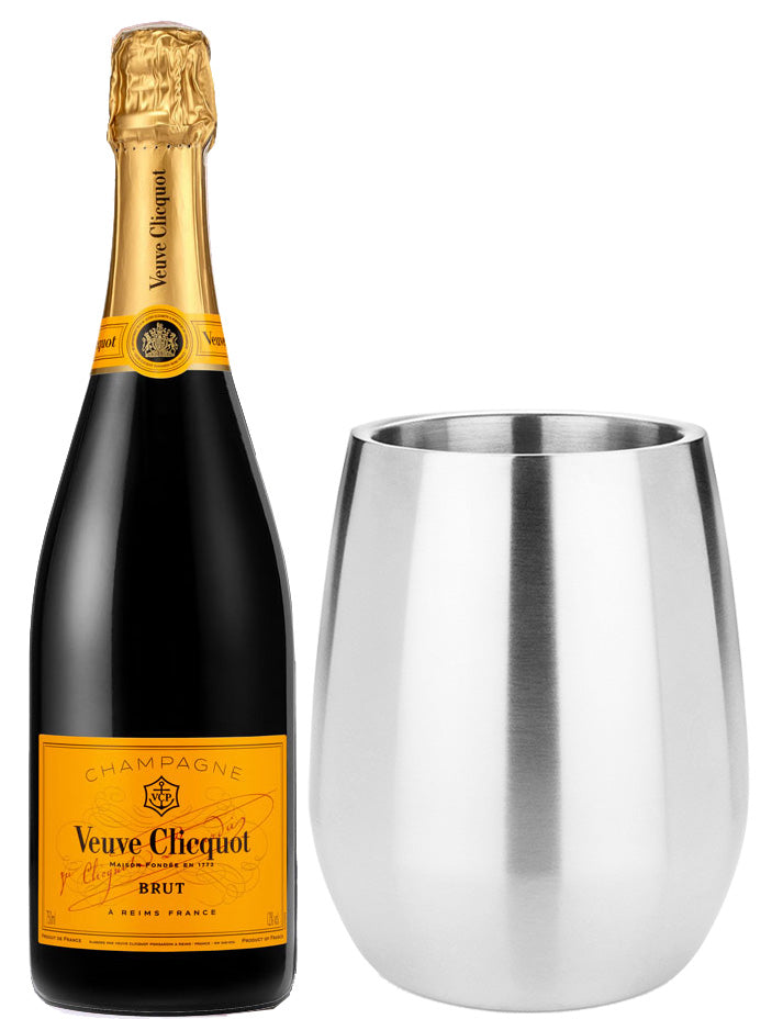 Veuve Clicquot & Stainless Steel Bottle Chiller