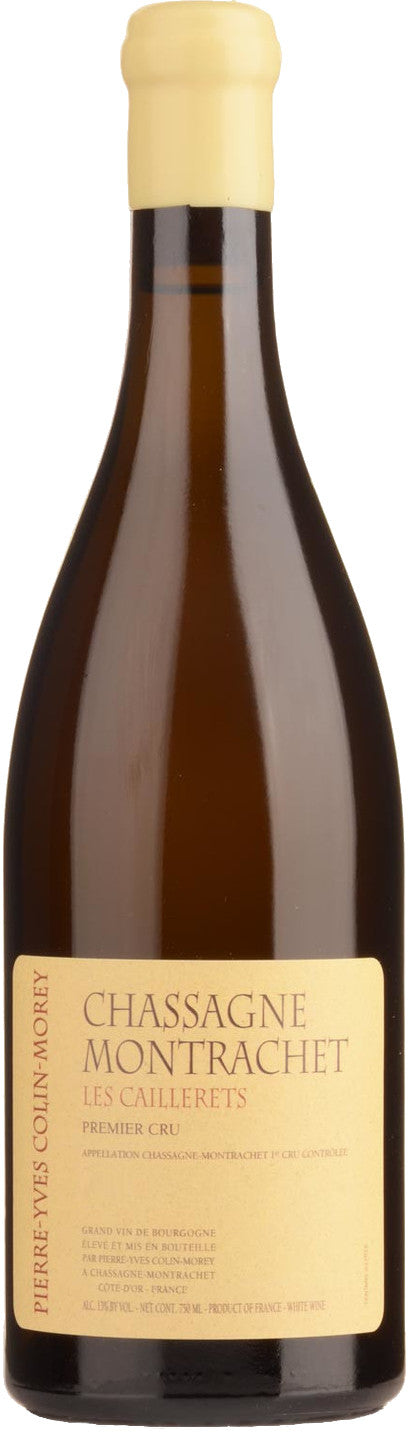 Pierre-Yves Colin-Morey Chassagne-Montrachet Les Caillerets Premier Cru 2022 Front Bottle Shot