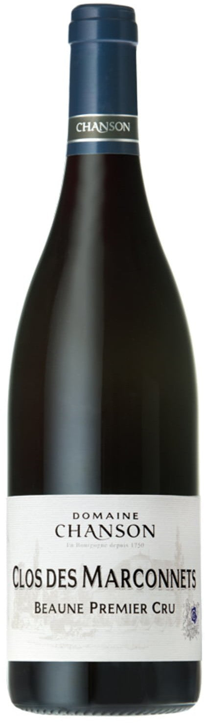 Chanson Pere & Fils Beaune Clos des Marconnets Premier Cru 2021 Front Bottle Shot