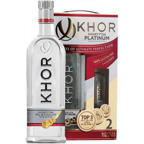Khortytsa Khor Platinum Vodka Gift Set