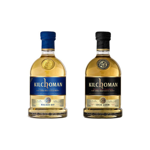 Kilchoman Machir Bay & Loch Gorm Single Malt Scotch Whisky - Two-Pack