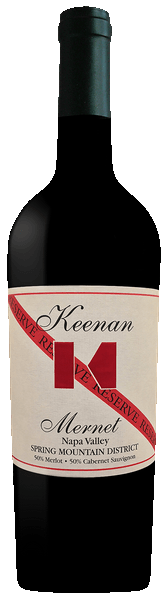 Keenan Mernet Reserve 2020 Front Bottle Shot