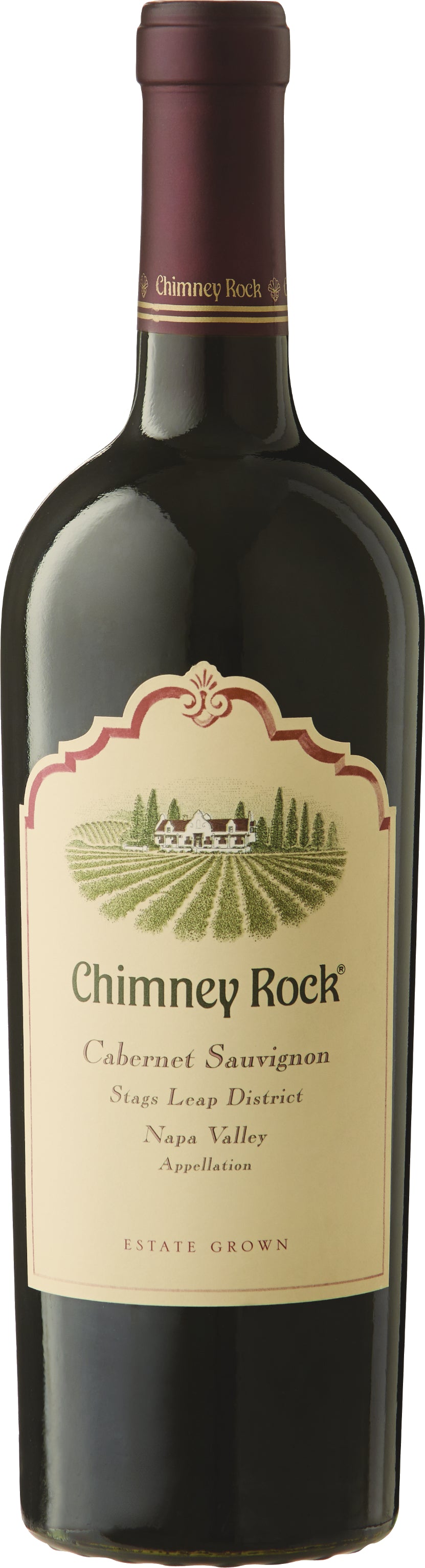 Chimney Rock Stags Leap District Cabernet Sauvignon 2022 Front Bottle Shot