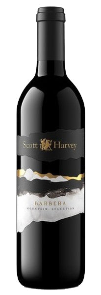 Scott Harvey Mountain Selection Barbera 2021  Front Bottle Shot