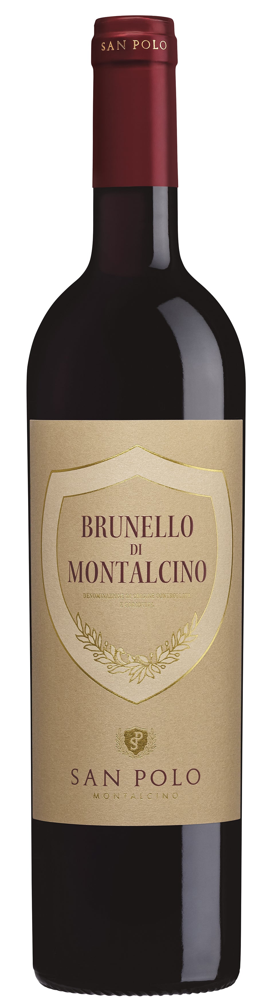 Poggio San Polo Brunello di Montalcino 2019 Front Bottle Shot