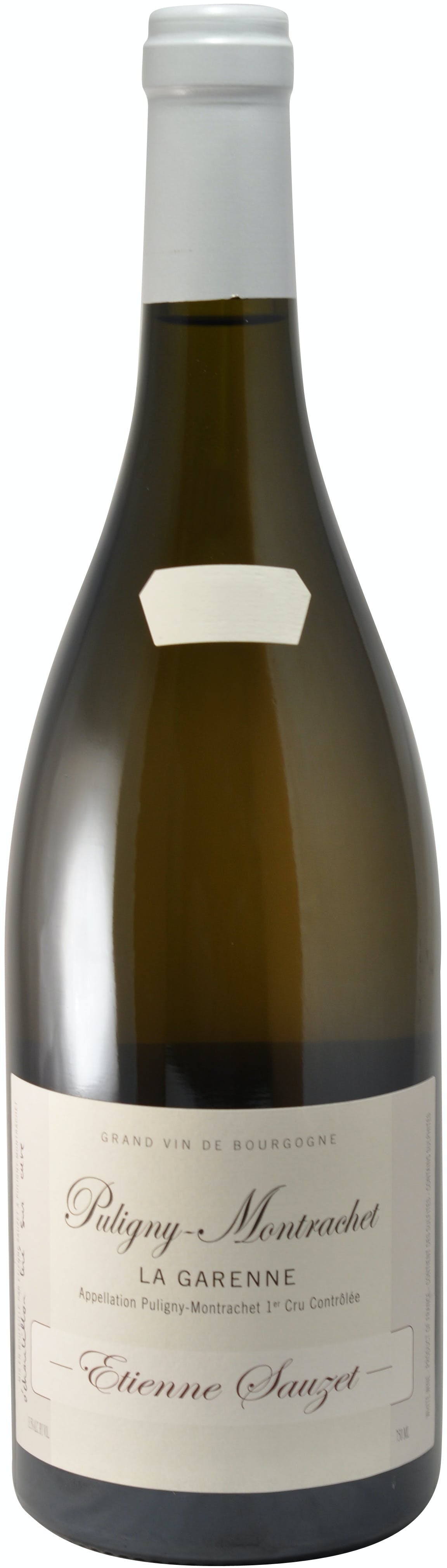 Domaine Etienne Sauzet Puligny-Montrachet La Garenne Premier Cru 2022 Front Bottle Shot