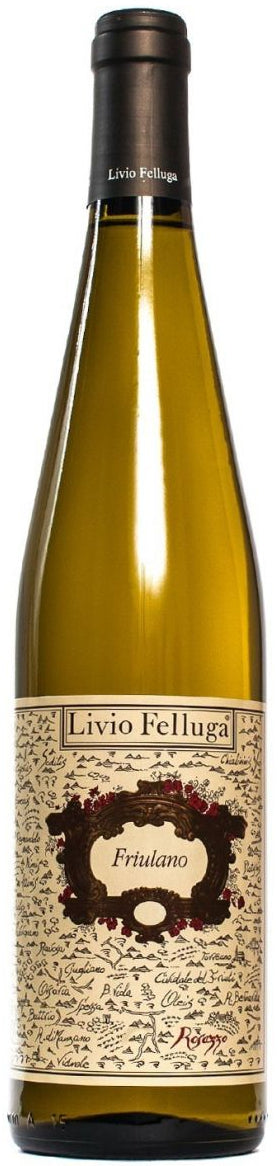 Livio Felluga Friulano 2022 Front Bottle Shot