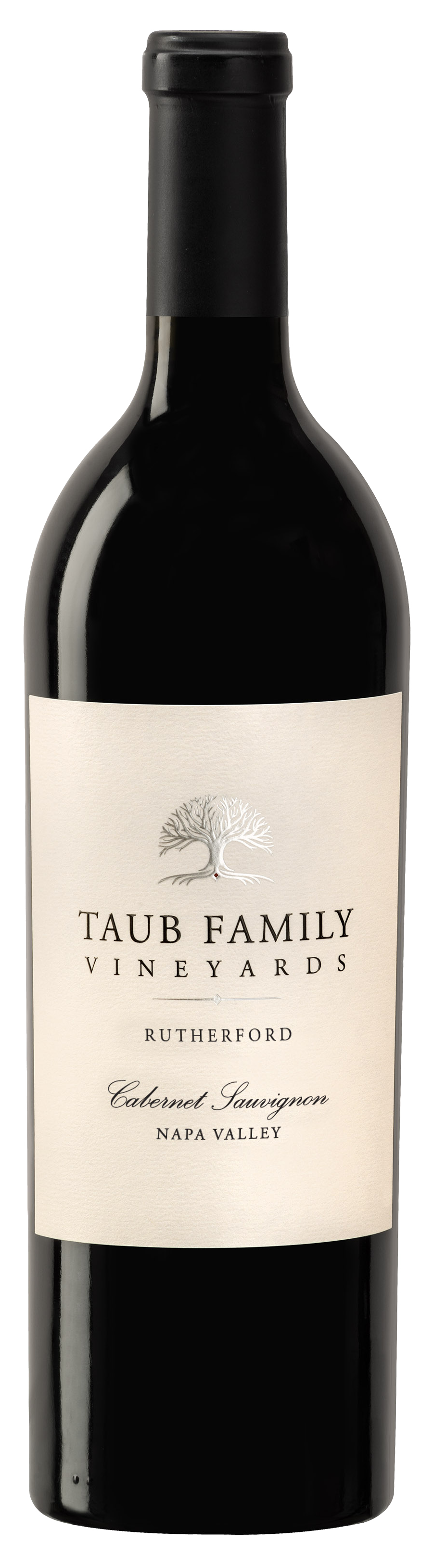 Taub Family Vineyards Rutherford Cabernet Sauvignon 2019 Front Bottle Shot