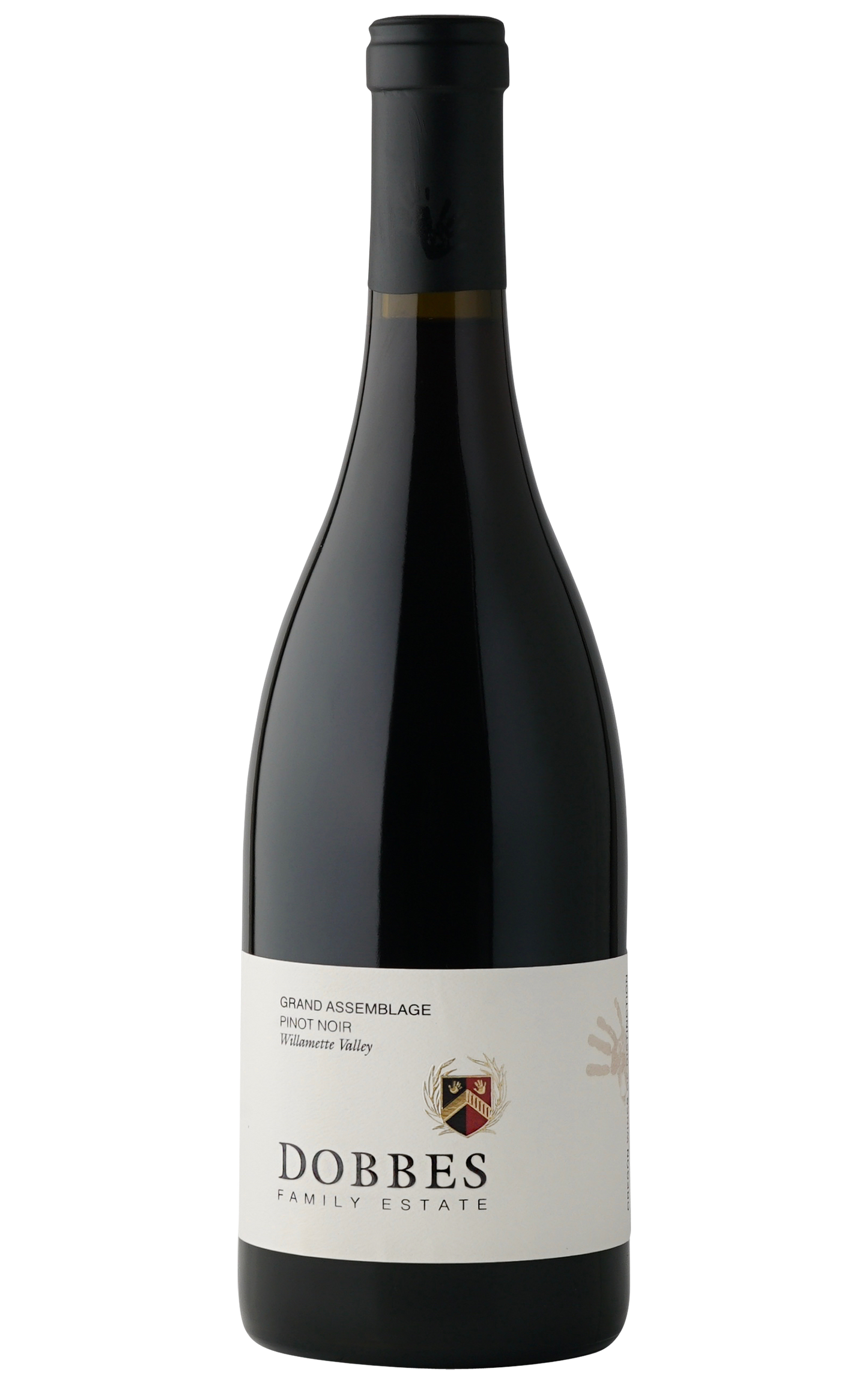 Dobbes Family Estate Grand Assemblage Pinot Noir 2021 Front Bottle Shot