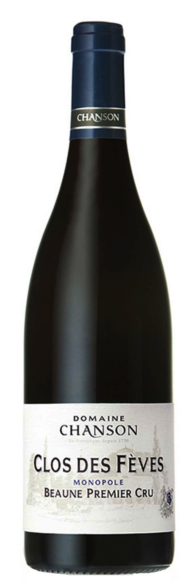 Chanson Pere & Fils Beaune Clos des Feves Premier Cru Monopole 2019 Front Bottle Shot