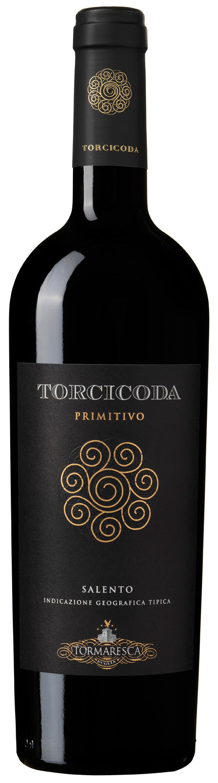 Tormaresca Torcicoda Primitivo 2021 Front Bottle Shot