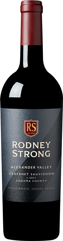 Rodney Strong Alexander Valley Estate Cabernet Sauvignon 2021 Front Bottle Shot