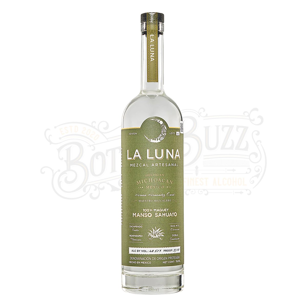 La Luna Mezcal Manso Sahuayo