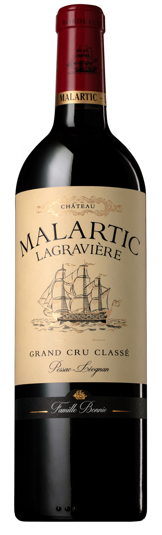 Chateau Malartic-Lagraviere  2016  Front Bottle Shot
