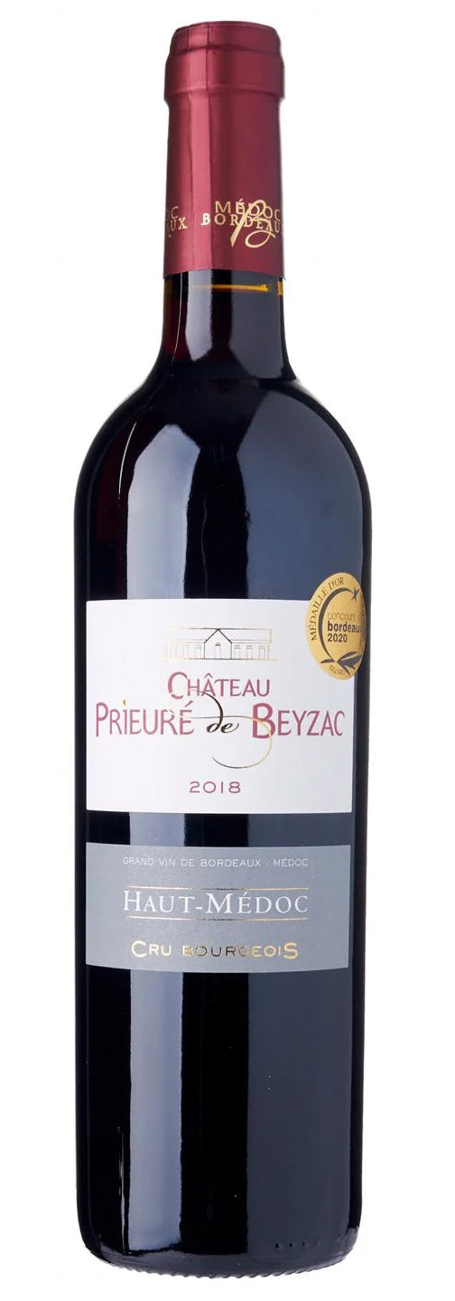 Chateau Prieure de Beyzac 2018 Front Bottle Shot