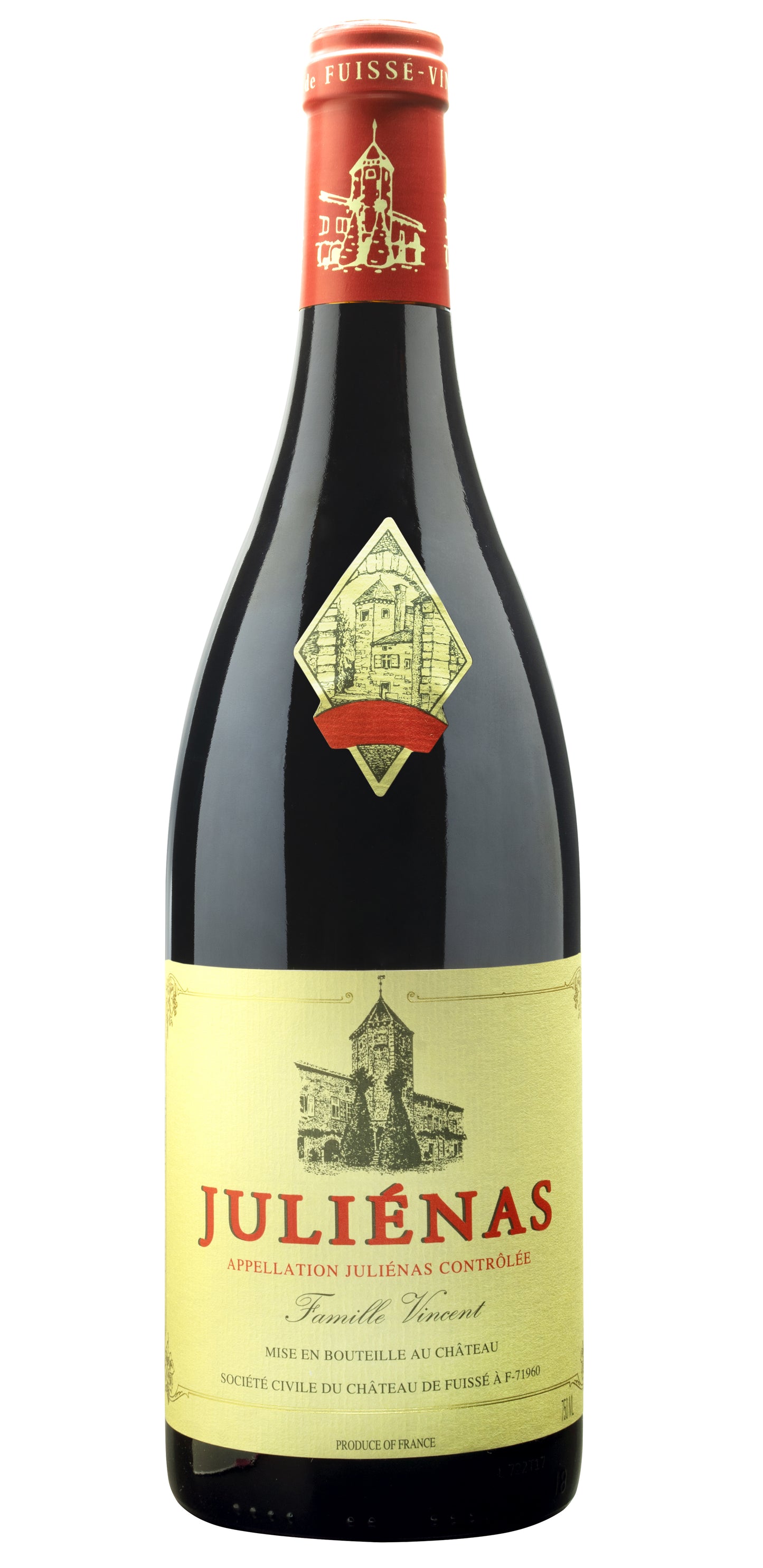 Chateau Fuisse Julienas 2020 Front Bottle Shot