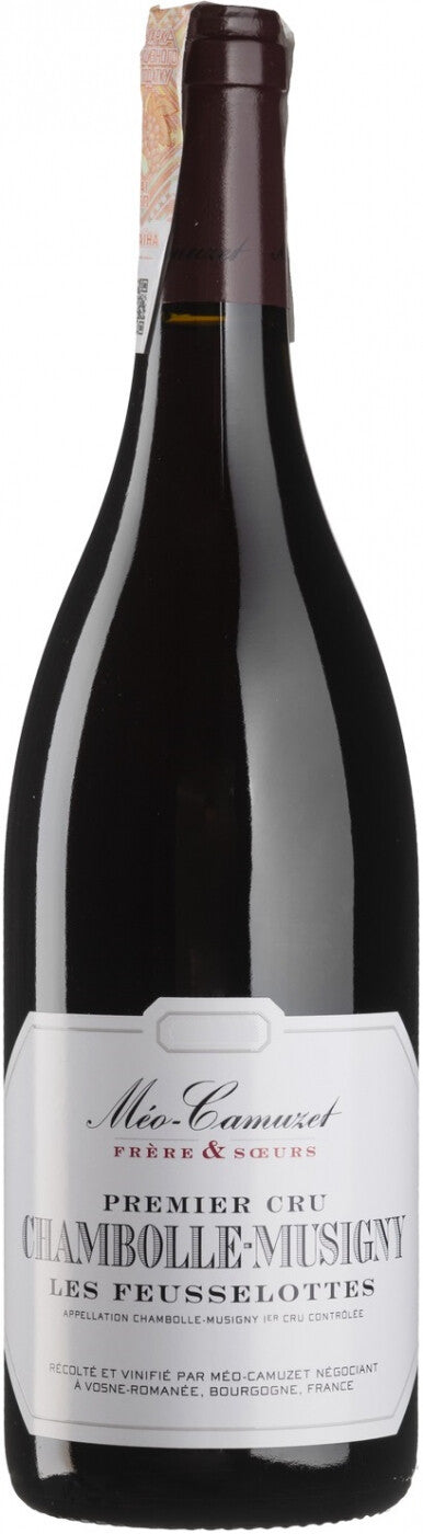 Meo-Camuzet Freres & Soeurs Chambolle-Musigny Les Feusselottes Premier Cru 2022 Front Bottle Shot