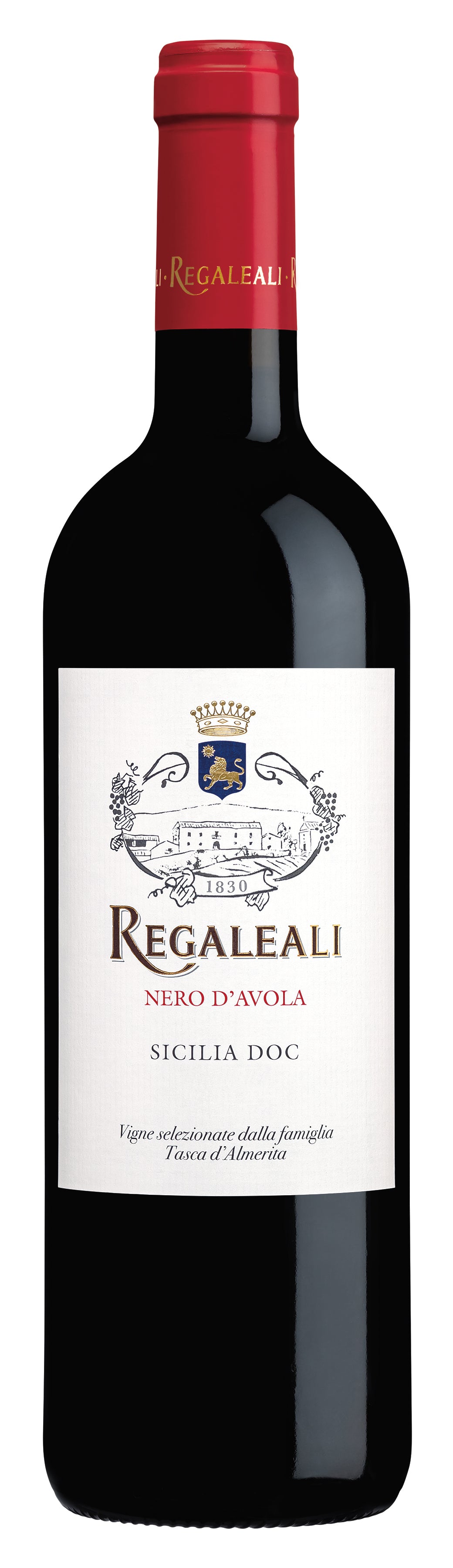 Regaleali Nero d'Avola 2020 Front Bottle Shot