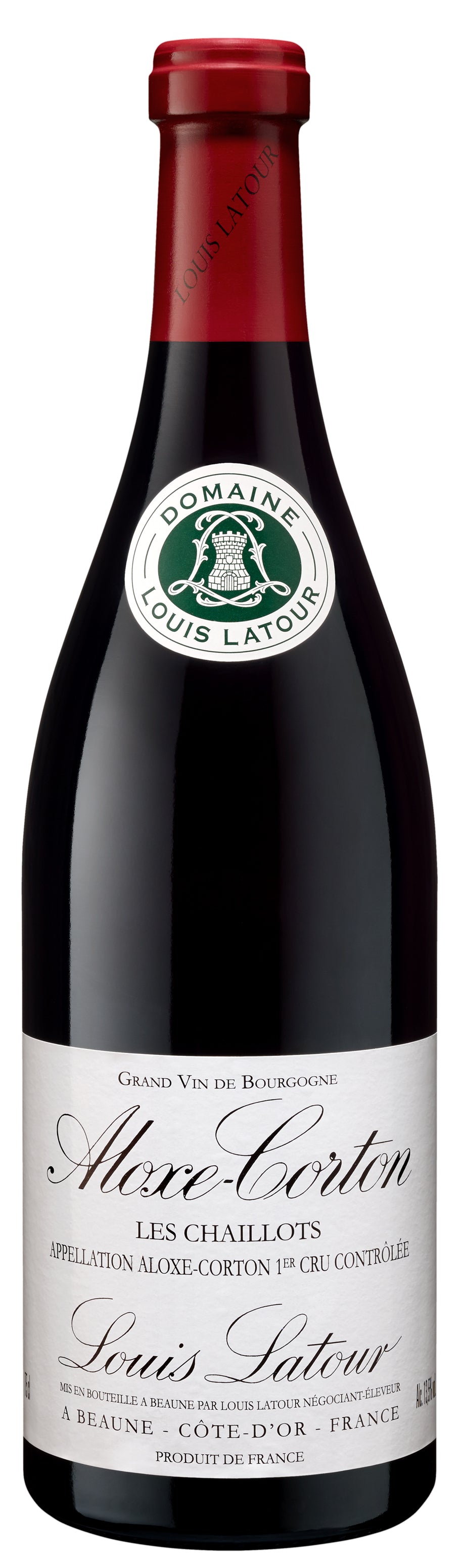 Louis Latour Aloxe-Corton Les Chaillots Premier Cru 2019 Front Bottle Shot