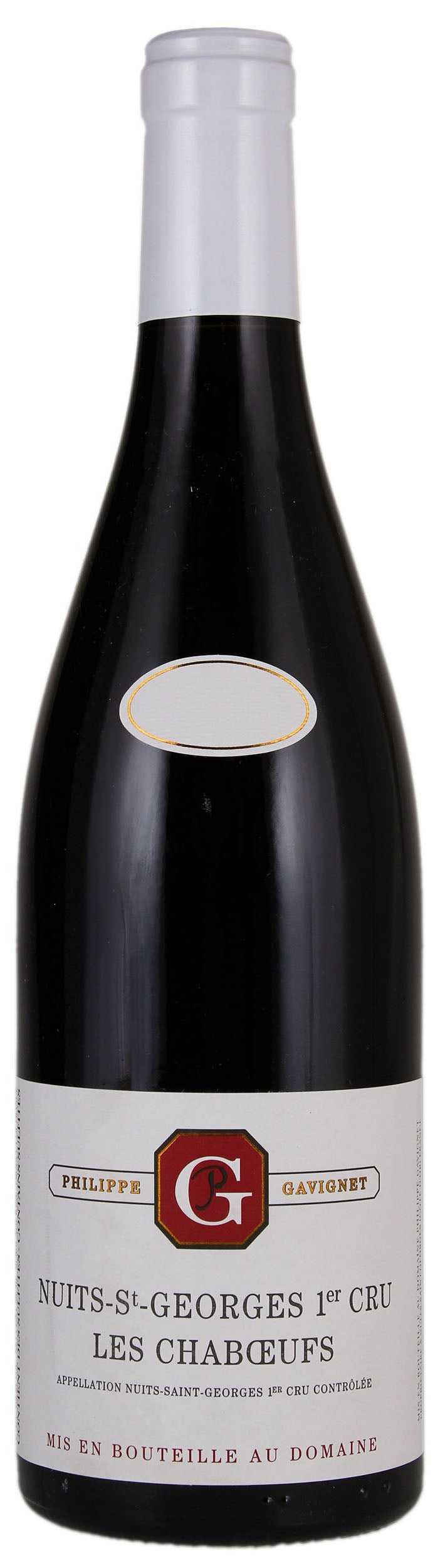 Philippe Gavignet Nuits-St.-Georges Les Chaboeufs Premier Cru 2021 Front Bottle Shot