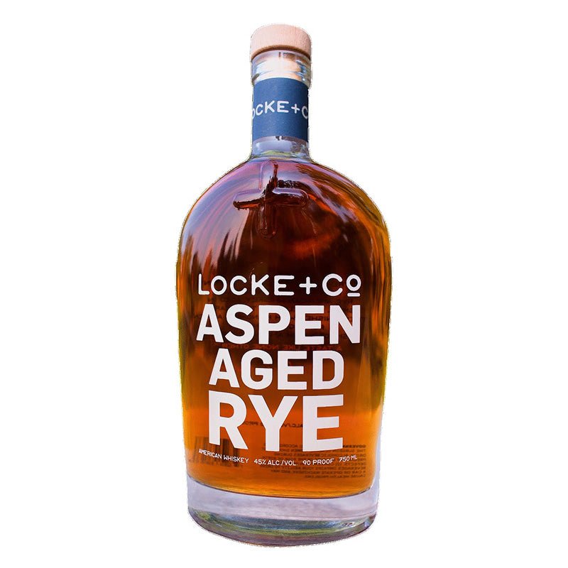 Locke Co Aspen Aged Rye American Whiskey 750ml