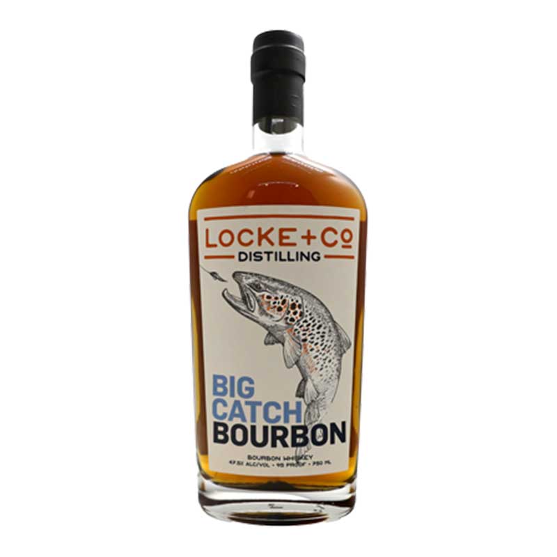 Locke Co Big Catch Bourbon Whiskey 750ml