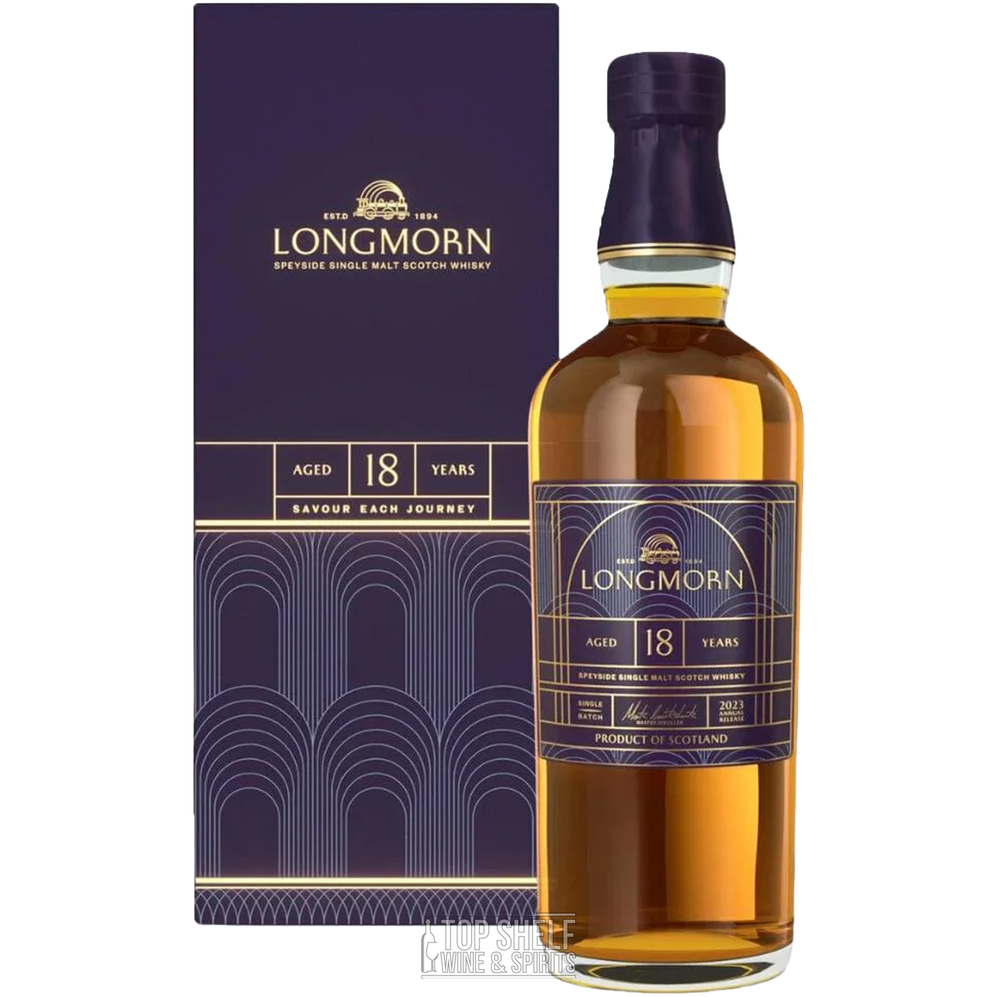 Longmorn 18 Year Speyside Single Malt Scotch