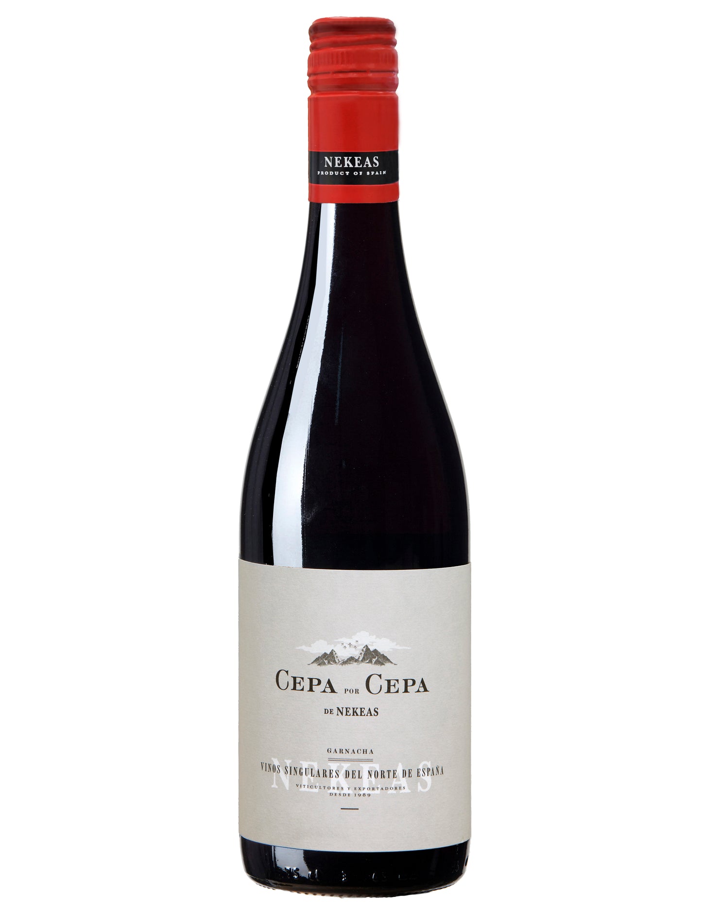 Bodegas Nekeas Cepa por Cepa Garnacha 2023 Front Bottle Shot