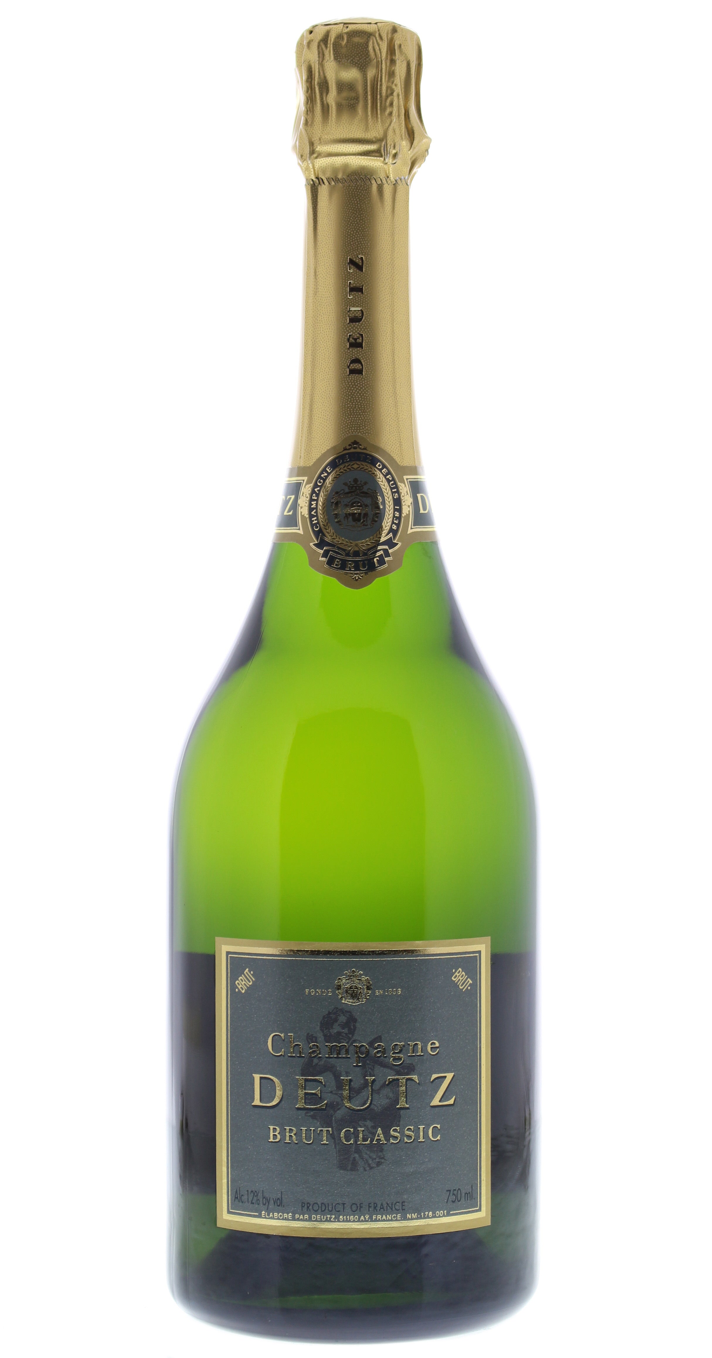 Deutz Brut Classic Front Bottle Shot
