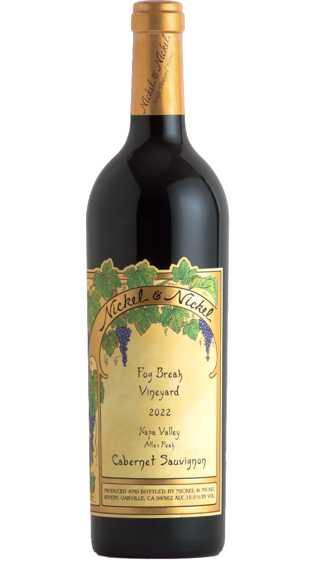 Nickel & Nickel Fog Break Vineyard Cabernet Sauvignon 2022 Front Bottle Shot