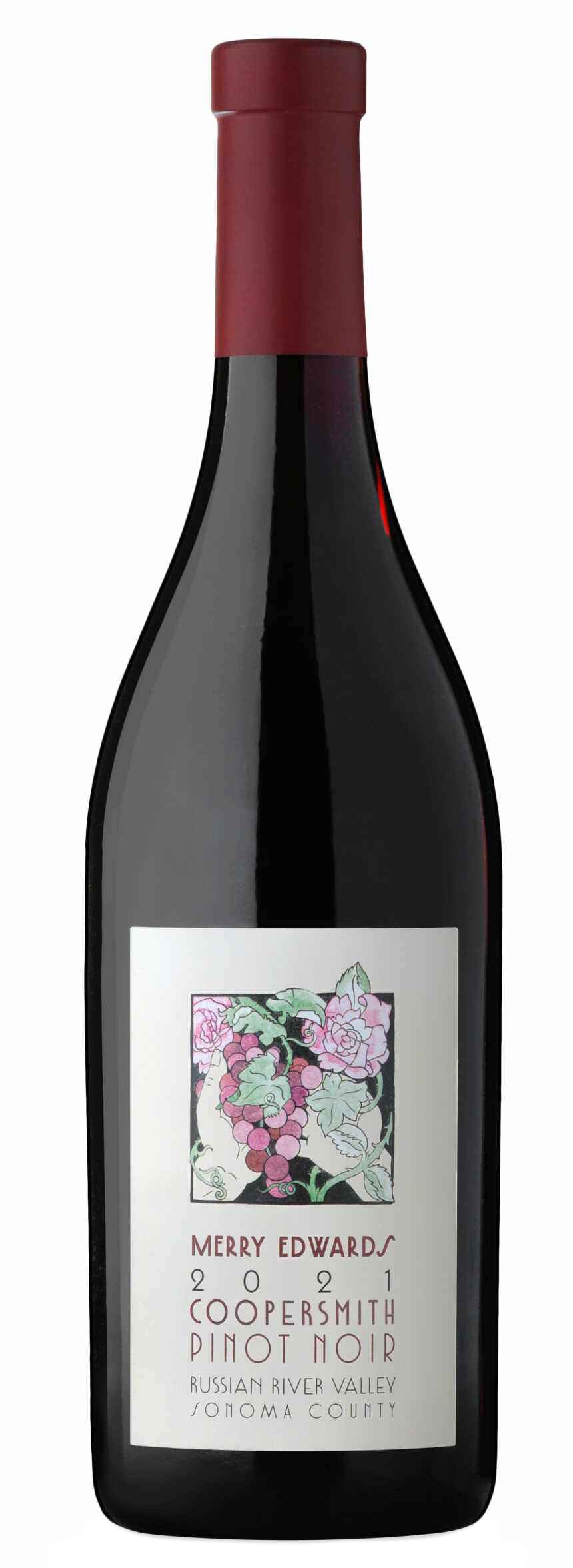 Merry Edwards Coopersmith Pinot Noir 2021 Front Bottle Shot