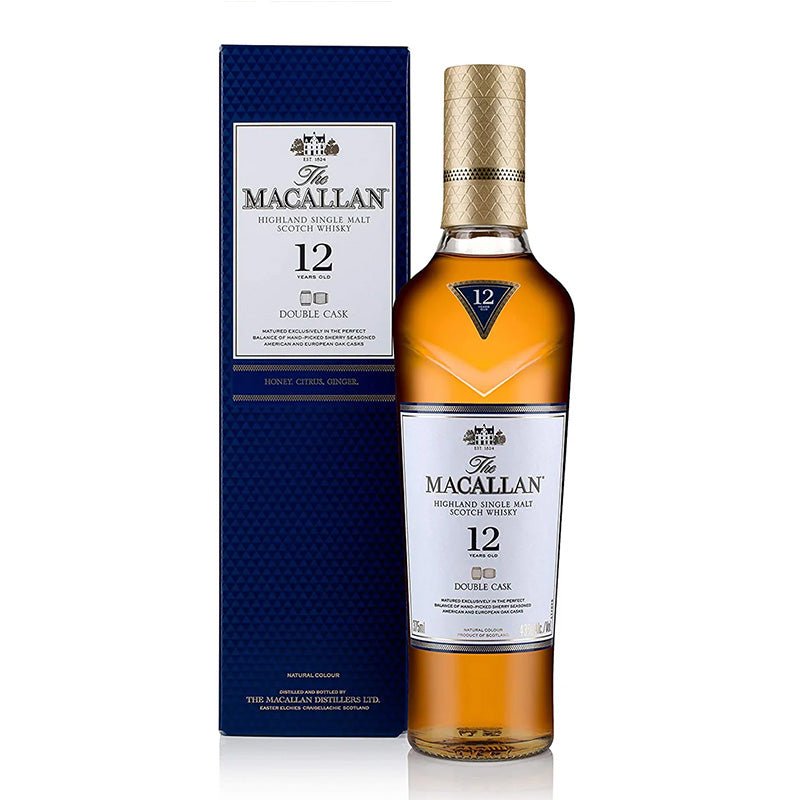Macallan 12 Years Highland Scotch Whiskey 375ml