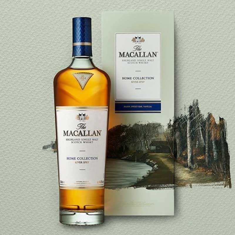 Macallan Home Collection River Spey Scotch Whiskey 700ml